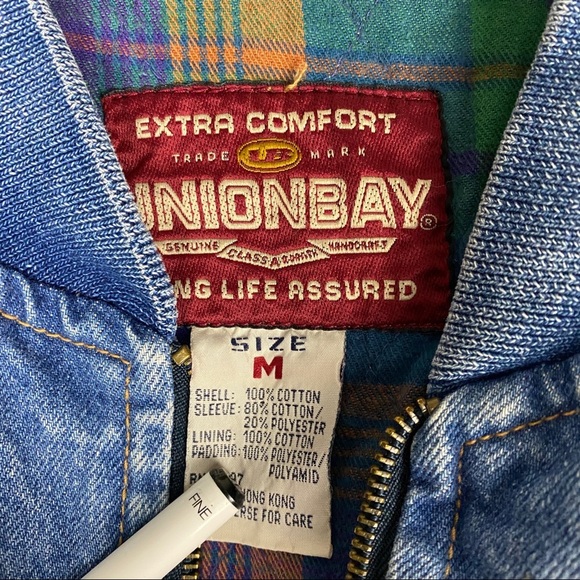 Union Bay American Favorites Denim Varsity Jacket - Picture 6 of 10